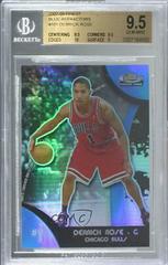 Derrick Rose [Blue Refractor] #101 Basketball Cards 2007 Finest Prices