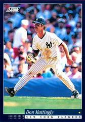 Don Mattingly #23 Baseball Cards 1994 Score Prices