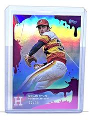 Nolan Ryan [Pink Frosting Holographic Foilboard] Baseball Cards 2020 Topps X Steve Aoki Prices