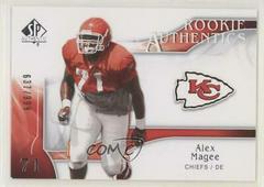 Alex Magee #256 Football Cards 2009 SP Authentic Prices