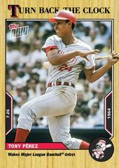 Tony Perez Baseball Cards 2022 Topps Now Turn Back the Clock Prices
