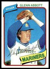 Glenn Abbott #166 Baseball Cards 1980 Topps Prices