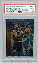 Michael Jordan [Super Team Conference Winner] #M14 Basketball Cards 1996 Topps Mystery Finest Prices