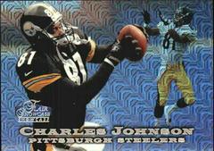 Charles Johnson [Row 0] #80 Football Cards 1998 Flair Showcase Prices