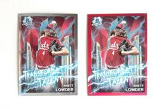 Rhett Lowder [Red] #TT-8 Baseball Cards 2023 Bowman Draft Transformative Talent Prices