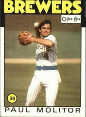 Paul Molitor #267 Baseball Cards 1986 O Pee Chee Prices