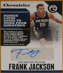Frank Jackson [Red] #CA-FJK Basketball Cards 2017 Panini Chronicles Autographs Prices