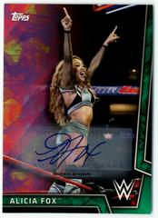 Alicia Fox [Green Autograph] Wrestling Cards 2018 Topps WWE Women's Division Prices