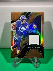 Adam Thielen [Copper Prizm] Football Cards 2020 Panini Select Swatches Prices