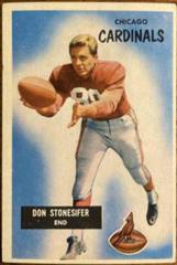 Don Stonesifer #9 Football Cards 1955 Bowman Prices
