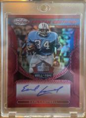 Earl Campbell [Red] #CCS-EC Football Cards 2022 Panini Certified Canton Signatures Prices
