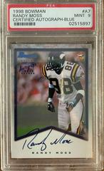 Randy Moss #A7 Football Cards 1998 Bowman Certified Autograph Prices