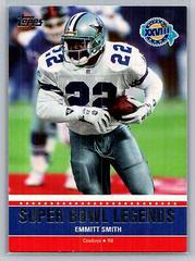 Emmitt Smith Football Cards 2011 Topps Super Bowl Legends Prices