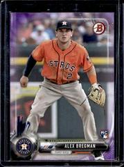 Alex Bregman [Purple] #75 Baseball Cards 2017 Bowman Prices