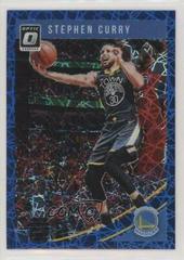 Stephen Curry [Blue Velocity] #2 Basketball Cards 2018 Panini Donruss Optic Prices