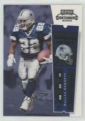 Emmitt Smith #23 Football Cards 2000 Playoff Contenders Prices