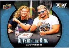 Varsity Blonds Wrestling Cards 2022 Upper Deck AEW Outside the Ring Prices
