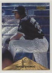 Frank Thomas Baseball Cards 1996 Pinnacle Starburst Prices