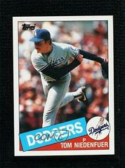 Tom Niedenfuer #782 Baseball Cards 1985 Topps Mini Prices