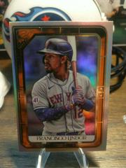 Francisco Lindor [Orange] Baseball Cards 2021 Topps Gallery Prices
