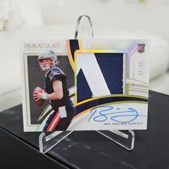 Bailey Zappe [Patch Autograph Gold] #139 Football Cards 2022 Panini Immaculate Collection Prices