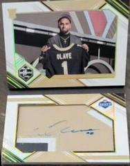 Chris Olave #DSB-CO Football Cards 2022 Panini Limited Draft Day Signatures Booklet Prices