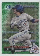 Bo Bichette [Green Refractor] Baseball Cards 2017 Bowman Mega Box Chrome Prospects Prices