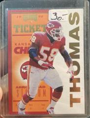 Derrick Thomas [Gold] Football Cards 1998 Playoff Contenders Ticket Prices