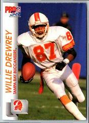 Willie Drewrey #665 Football Cards 1992 Pro Set Prices