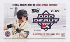 Hobby Box Baseball Cards 2022 Topps Pro Debut Prices