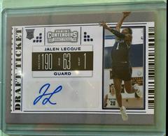Jalen Lecque [Autograph] Basketball Cards 2019 Panini Contenders Draft Picks Prices