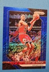 Scottie Pippen [Blue Shimmer] Basketball Cards 2018 Panini Prizm Prices