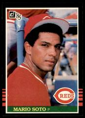 Mario Soto #184 Baseball Cards 1985 Donruss Prices