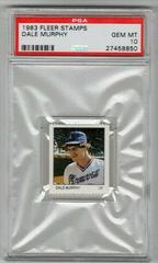 Dale Murphy Baseball Cards 1983 Fleer Stamps Prices