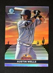 Austin Wells #AFLS-12 Baseball Cards 2022 Bowman Chrome 2021 AFL Fall Stars Prices