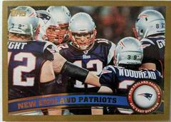 New England Patriots [Gold] Football Cards 2011 Topps Prices