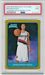 Brandon Roy [Chrome Gold Refractor] #124 Basketball Cards 2006 Bowman Chrome Prices