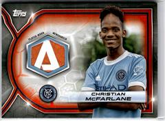Christian McFarlane [Orange] #R-CM Soccer Cards 2023 Topps MLS Relics Prices