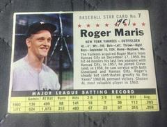 Roger Maris [Hand Cut] Baseball Cards 1961 Post Cereal Prices