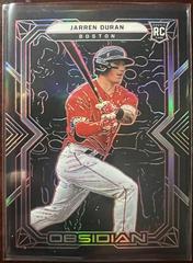 Jarren Duran [Red] #6 Baseball Cards 2022 Panini Chronicles Obsidian Prices