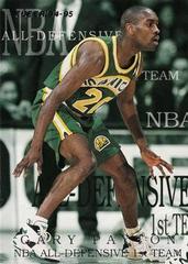 Gary Peyton Basketball Cards 1994 Fleer All Defensive Prices
