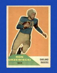 Ron Drzewiecki #34 Football Cards 1960 Fleer Prices