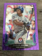 Adrian Beltre [Purple Ice] #132 Baseball Cards 2013 Bowman Prices