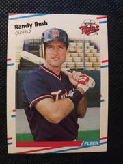 Randy Bush #6 Baseball Cards 1988 Fleer Prices