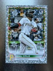 Oneil Cruz Baseball Cards 2022 Topps Holiday Prices
