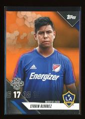 Efrain Alvarez [Orange] #171 Soccer Cards 2019 Topps MLS Prices