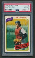 Carlton Fisk Baseball Cards 1980 O Pee Chee Prices