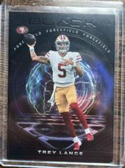 Trey Lance Football Cards 2022 Panini Black ForceField Prices