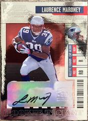 Laurence Maroney [Championship Ticket Autograph] Football Cards 2006 Playoff Contenders Prices