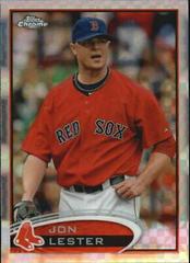 Jon Lester #6 Baseball Cards 2012 Topps Chrome Prices
